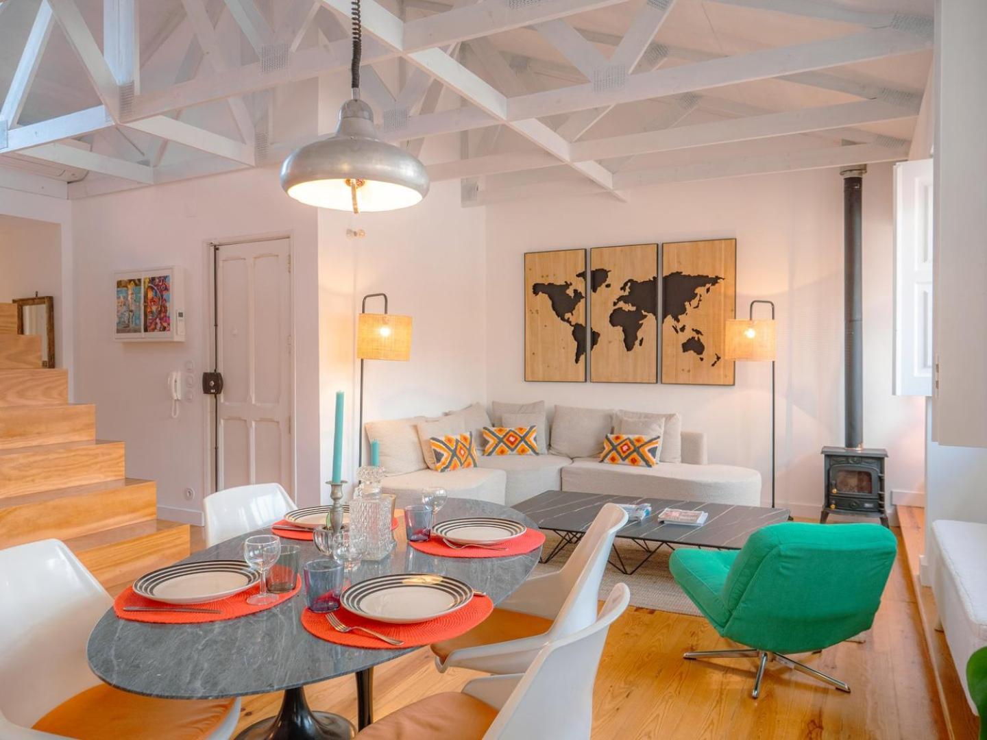 Luxurious Loft : Bridge-view Rooftop | By Airnest Apartamento Lisboa